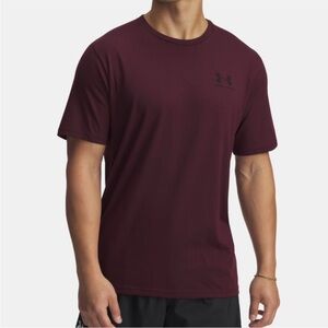 Under Armour Men's Maroon Short Sleeve Tee